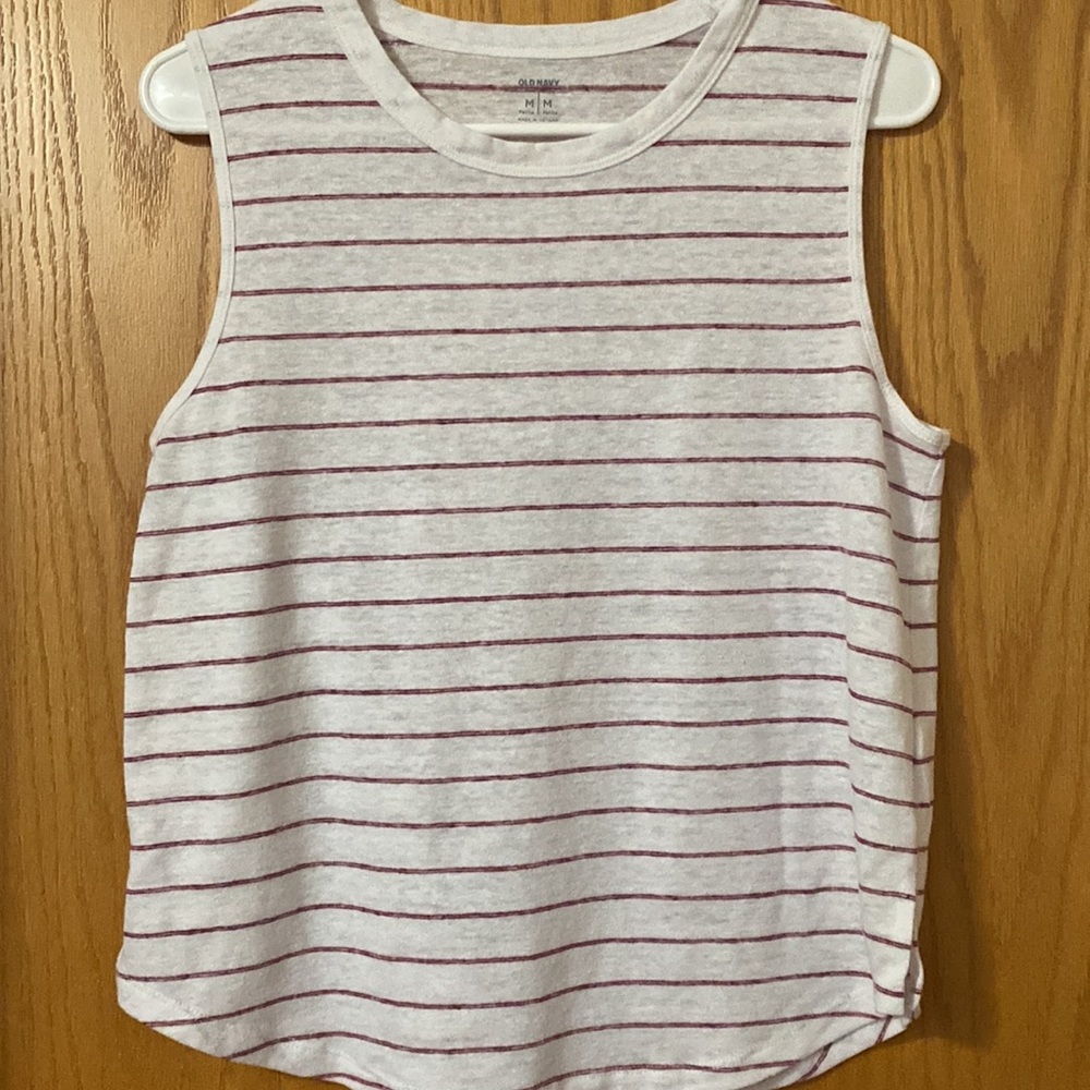 Old Navy Cute Tank Top Bundle Medium Petite Striped - Picture 5 of 8